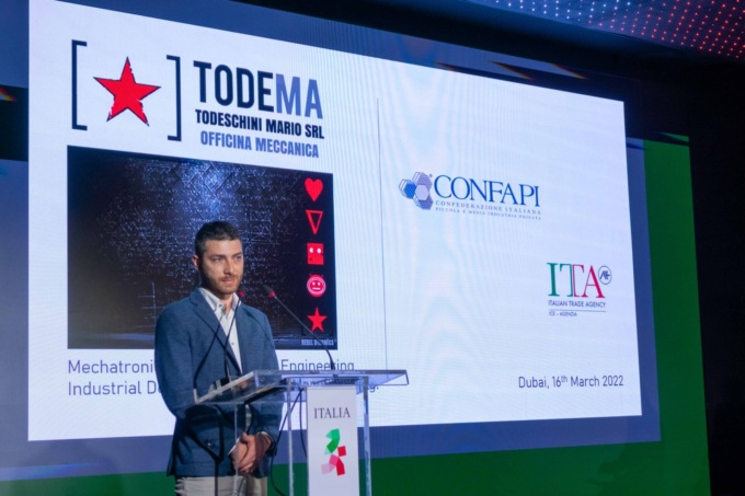 Expo Dubai, vetrina unica per Todema