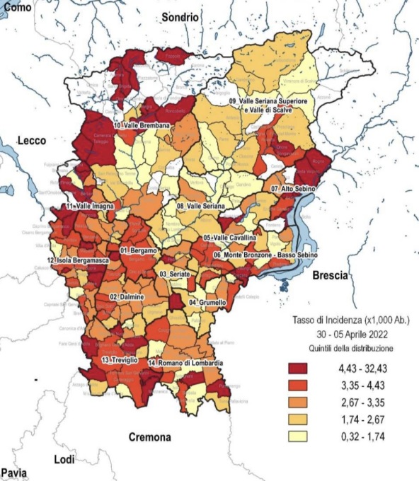 Covid, contagi stabili in provincia di Bergamo: “Siamo al plateau”. I casi nell’Isola e in Valle San Martino