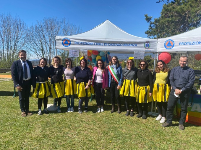 Cassago Brianza, l’Assessore Locatelli inaugura il parco giochi inclusivo