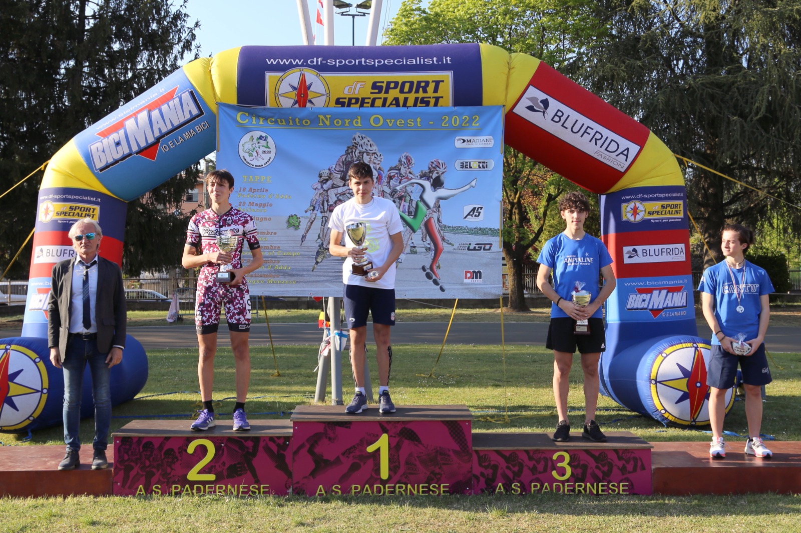 Premiazione combinata Allievi, Mascazzini argento