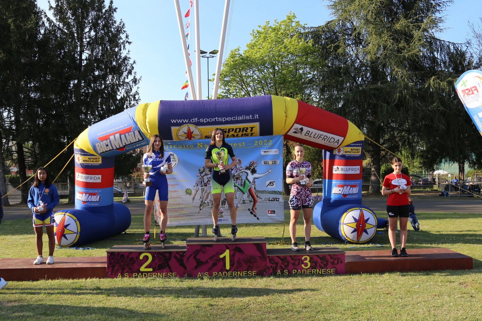 Premiazione combinata Ragazze, Bailo bronzo