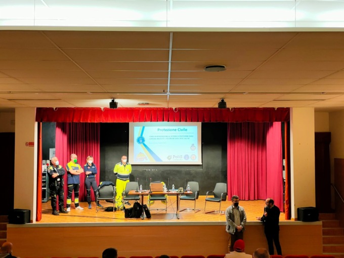 Corso per i nuovi volontari di Protezione civile