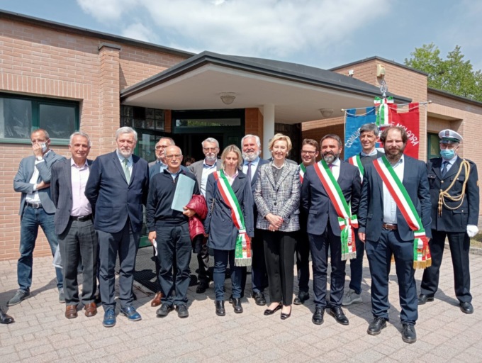 Tagliato il nastro della Casa di Comunità di Olgiate