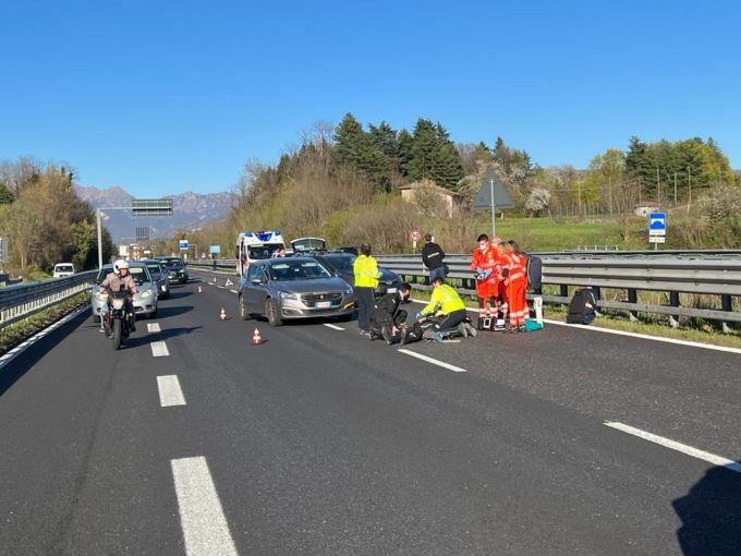 Costa Masnaga, incidente lungo la SS36: allertato l’elisoccorso