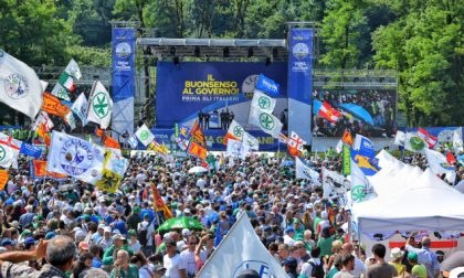 La Lega torna sul pratone di Pontida