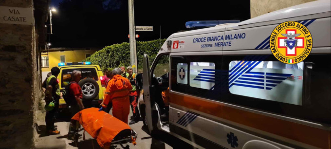 Si schianta con la mountain bike: mobilitato il Soccorso Alpino