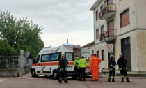 Quarantenne riverso a terra, arriva anche l'elisoccorso