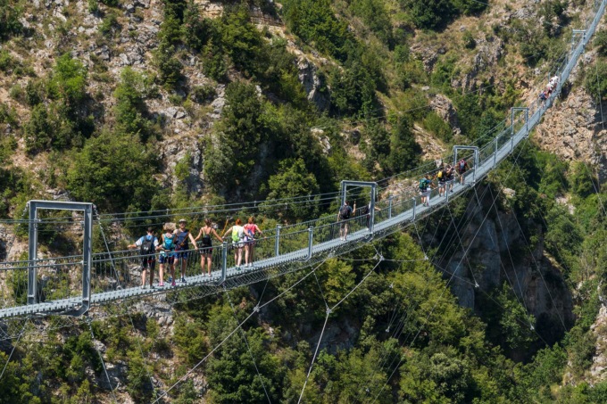Dove è il ponte tibetano più lungo del mondo, in Bergamasca o in Basilicata?