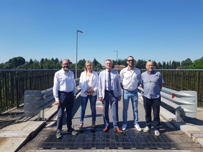 Ponte San Michele, Terzi a Calusco per un sopralluogo