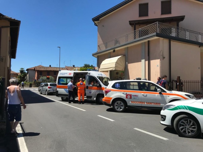 Tamponamento a catena al semaforo