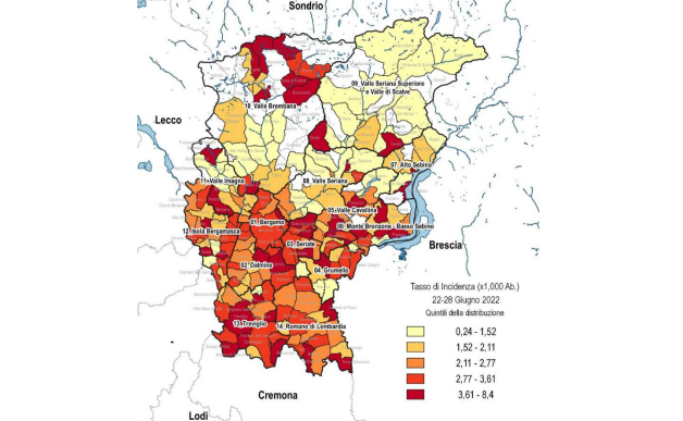 Covid in Bergamasca: tutti gli indicatori in aumento. La situazione nell’Isola e in Valle san Martino