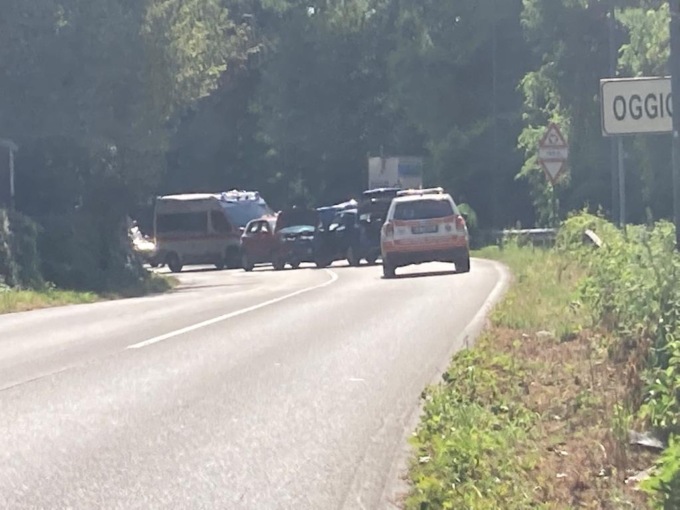 incidente sulla sp51 a oggiono
