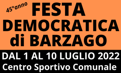 Torna la Festa democratica di Barzago
