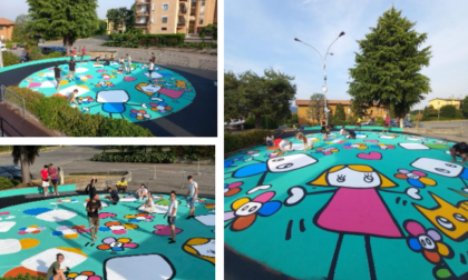 Murales... legali: la street art lancia un messaggio positivo a Casatenovo