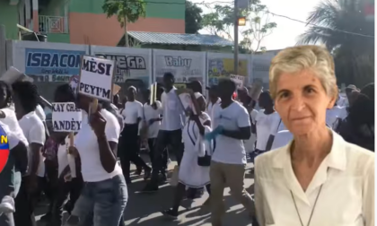 I bimbi di Haiti in processione per chiedere giustizia per suor Luisa