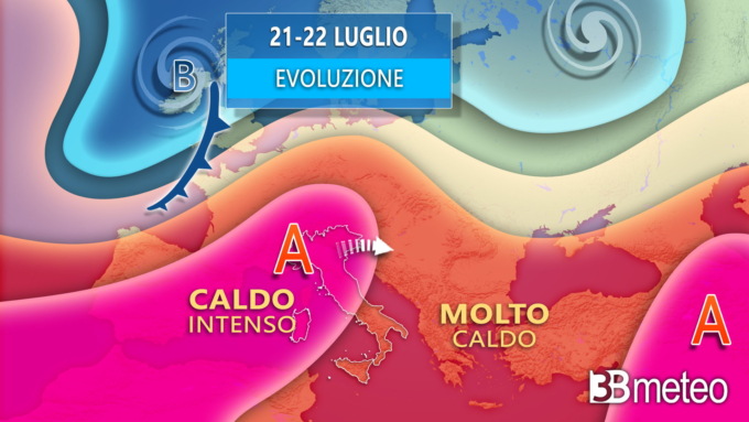 L’ondata di caldo non si arresta: da giovedì picchi fino a 40° | PREVISIONI METEO