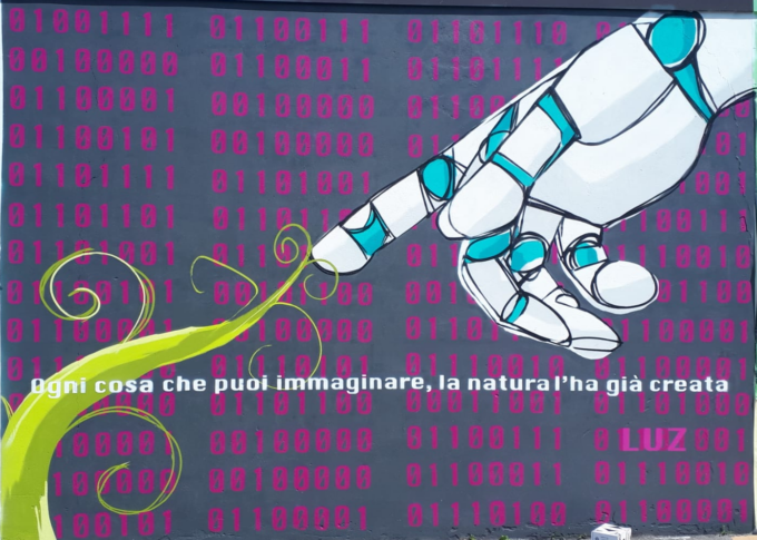 street artist a Merate