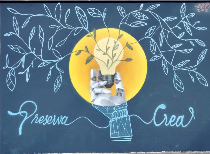 street artist a Merate