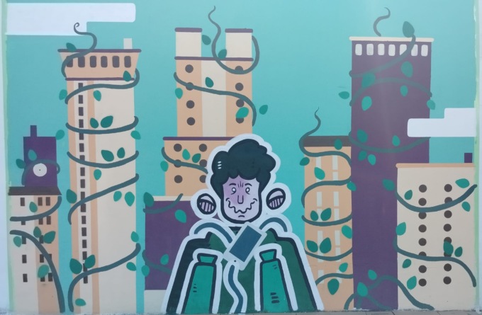 street artist a Merate