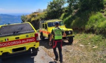 Infortunata in montagna, tratta in salvo