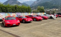Il Ferrari Club Caprino Bergamasco tinge di rosso il Lavello