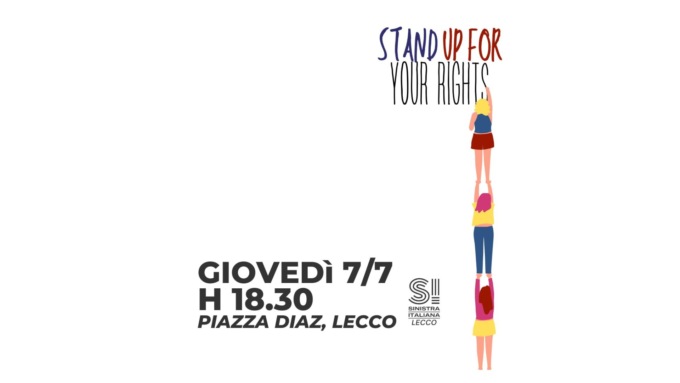 A Lecco il presidio in solidarietà alle donne statunitensi