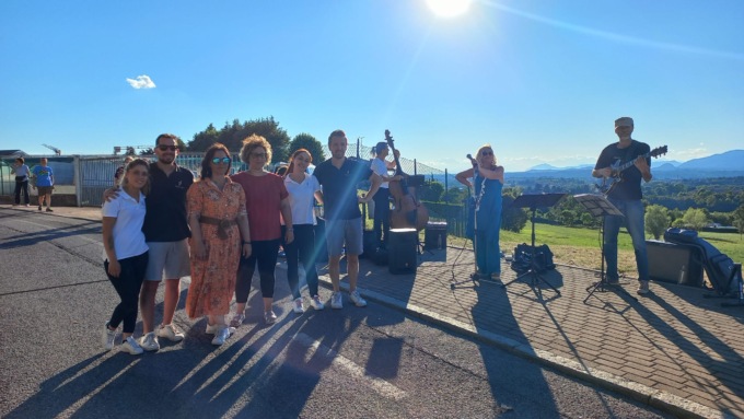 Tramonticello, la cena all’aria aperta di Monticello: tutte le foto