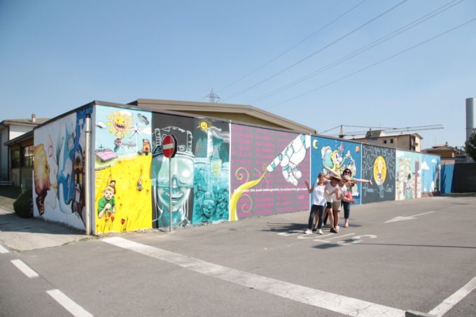 street artist a Merate