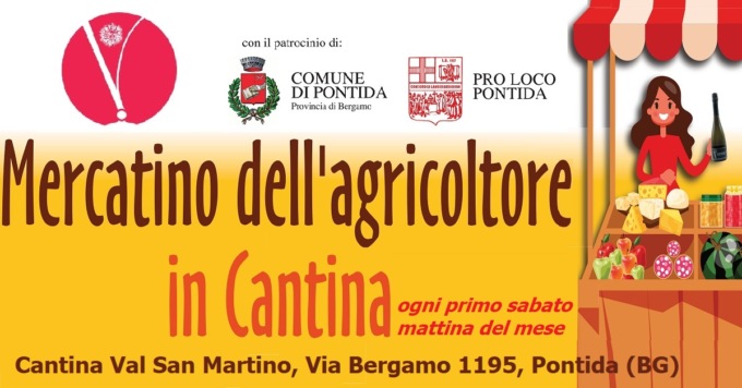 Appuntamento con il “Mercatino dell’Agricoltore in Cantina”