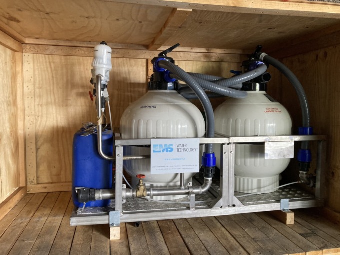 Nuovo impianto di  potabilizzazione mobile contro la siccità