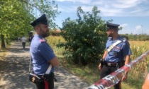 Cadavere in un campo della Brianza