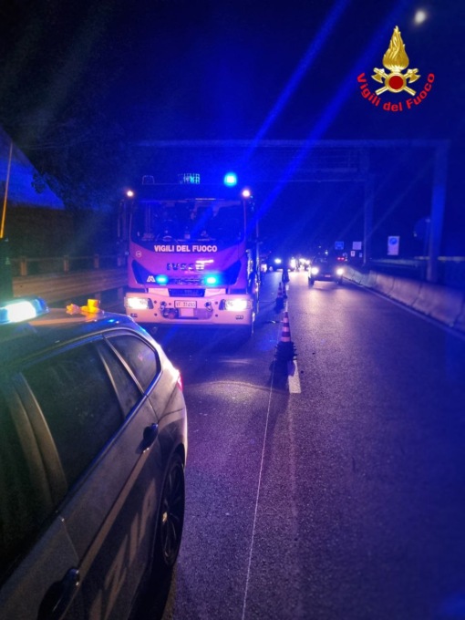 frana sulla statale 36