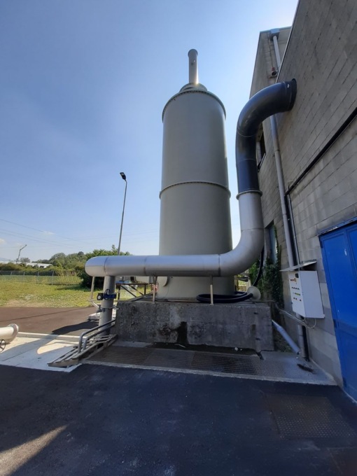 Stop odori dal depuratore: conclusa l’installazione dei sistemi di trattamento aria