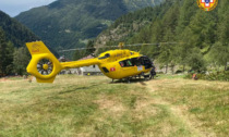 Colto da malore in montagna, intervento dei soccorsi