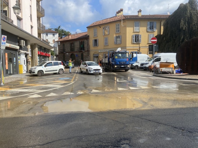 Allagamento in centro, questa volta non è colpa del maltempo