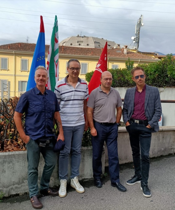 Riello: sciopero e presidio, lavoratori schierati contro il trasferimento