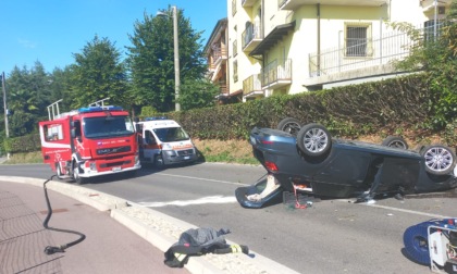 49enne si ribalta con l’auto a metano: è in gravi condizioni