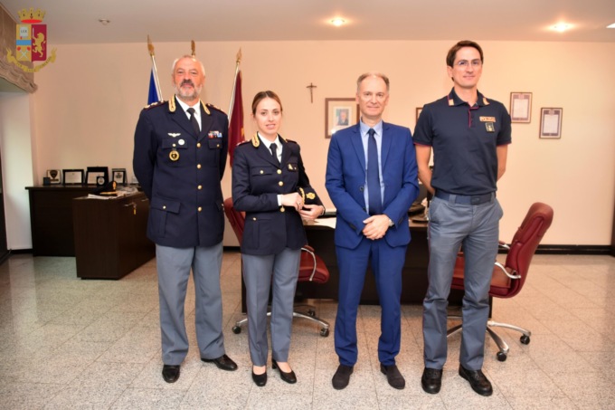 La dottoressa Marta Casati ha preso servizio  in Questura