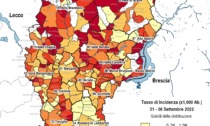 Covid, in riduzione il tasso d'incidenza nella bergamasca