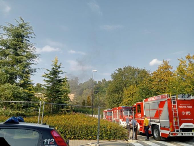 Principio di incendio in una delle villette di Berlusconi