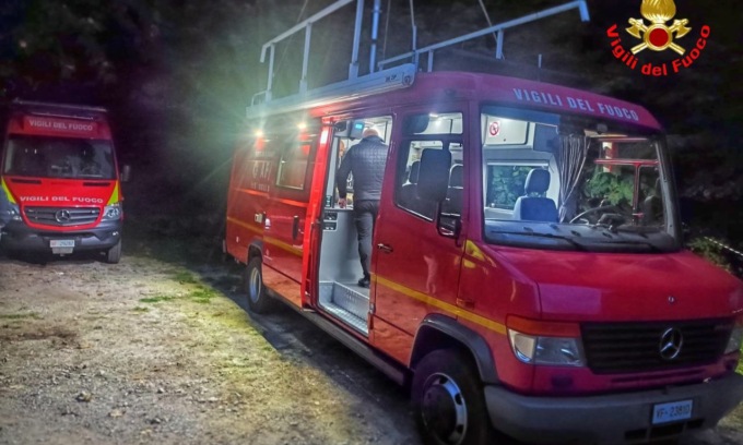 Valbiandino, ancora nessuna traccia dell’uomo disperso in volo anche l’elicottero