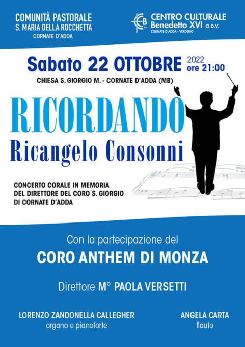 Ricordando Ricangelo Consonni, imperdibile appuntamento