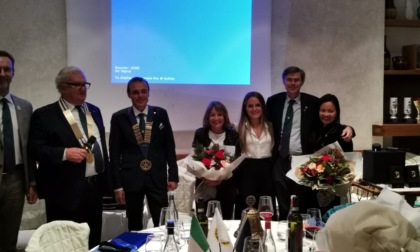 Il Governatore Davide Gallasso in visita al Rotary Club Merate Brianza