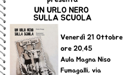 Un Urlo nero sulla scuola, il nuovo libro di Natale Perego