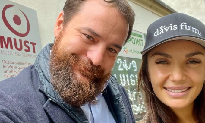 Elettra Lamborghini in visita in Brianza