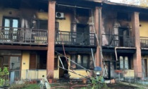 Incendio Carvico, sono 13 le persone rimaste senza casa
