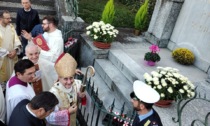 La Madonna del Bosco accoglie l'arcivescovo Delpini, tutte le foto
