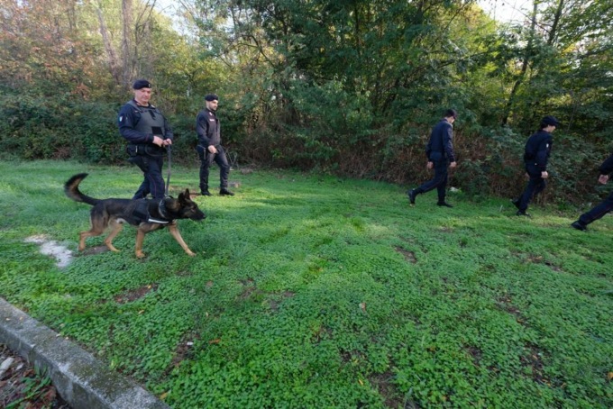 Cinofili di Casatenovo a caccia di droga nel Parco