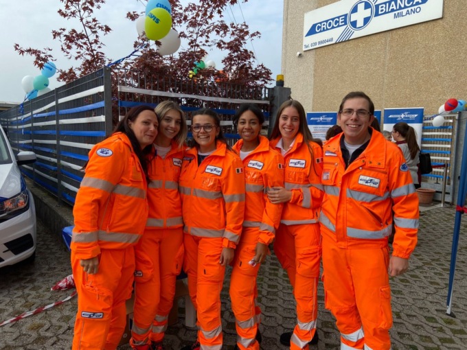 Corso per soccorritori con la Croce Bianca di Merate