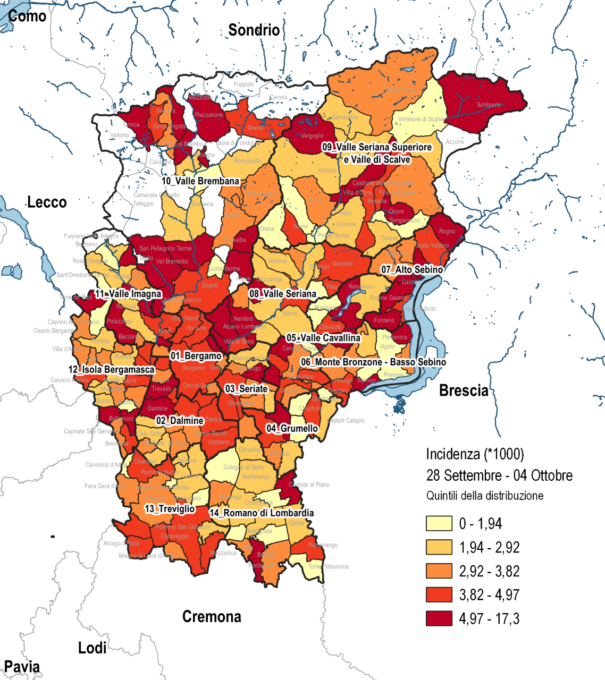 Coronavirus, ulteriore incremento dei casi